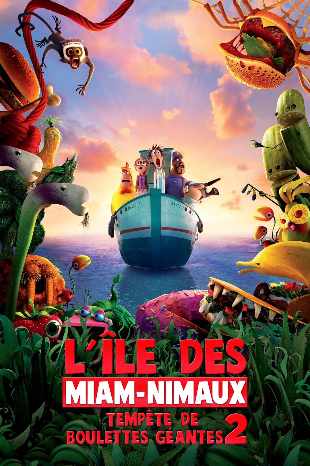 L'Île des Miam-nimaux : Tempête de boulettes géantes 2